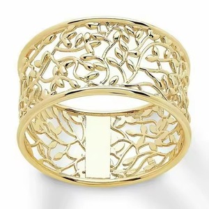 Ronds de serviette en métal feuille d'or faits à la main pour la décoration de fête d'hôtel à la maison pour les mariages de vacances de Noël et les occasions spéciales - Product Image 5