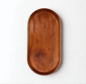 Plateau de service élégant et écologique fait à la main avec un design en bois décoratif pour la maison, les restaurants et les hôtels - Product Image 3