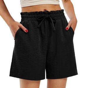 Pantalones cortos para correr de algodón 100% para mujer, transpirables, OEM, fabricante personalizado, venta al por mayor, diseño Prince barato - Product Image 5