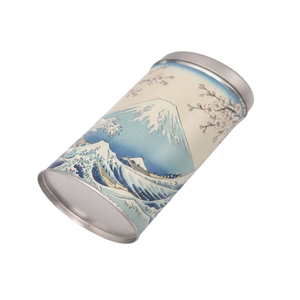 Boîte à thé ovale en fer blanc de qualité alimentaire, finition mate, pour l'emballage du thé noir - Product Image 4