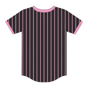Jack e Jill of America Pullover nero gessato maglia da Baseball nero organizzazioni professionali civiche magliette in rete personalizzate - Product Image 3