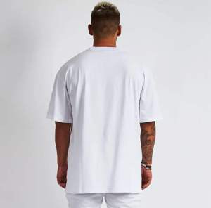 เสื้อยืดสตรีทแวร์ผู้ชาย คอกลม ทรงปกติ ผ้าคอตตอนถัก 100% ระบายอากาศได้ดี สวมใส่สบาย ไม่ยับง่าย ขายดี - Product Image 2
