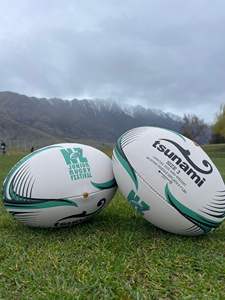 Pelota de entrenamiento de Rugby con agarre súper fuerte de alta calidad, tamaño 3, Material de goma duradero para todo tipo de clima para entusiastas de los deportes - Product Image 4