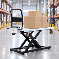 Chariot élévateur électrique pour chargement de fourgonnettes 300 kg, chariot détachable, directement de l'usine