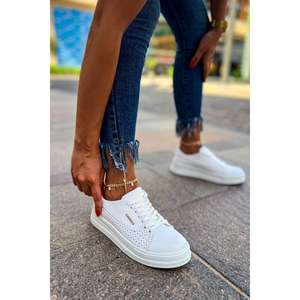 Chaussures de marche pour femmes blanches modèle Ch043 Cbt Cowien - Product Image 4