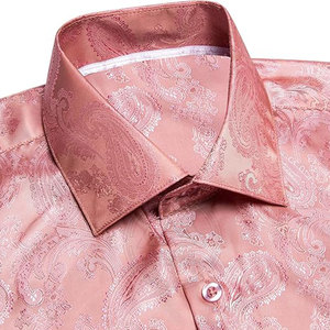 เสื้อเชิ้ตติดกระดุมสำหรับผู้ชายเสื้อเชิ้ตผ้าฝ้าย/โพลีเอสเตอร์ - Product Image 4