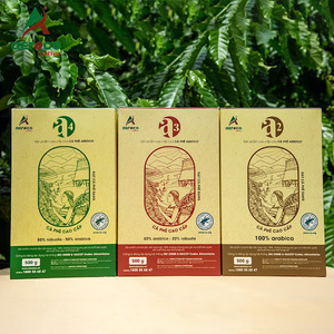 Bolsa de 500g de Granos de Café Tostados 100% Arábica THA1 Catimor para Exportación, Tueste Medio A2, Sabor Amargo, Alta Calidad, Vietnam - Product Image 3