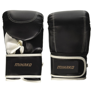 Custom Logo Design Leather Kick Boxing Mitts Training Gloves for Grappling and <b>Punching</b> <b>Bag</b> Use - Product Image 6