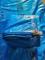 Meilleur prix sur Taille Personnalisée Bleu PE Bâche Maille Tissu Imperméable Œillet-Équipé pour une Utilisation Extérieure Polyvalente Style Uni