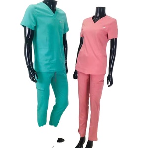 ชุดยูนิฟอร์มพยาบาลแบบขายส่ง สกรีนโลโก้ได้ ระบายอากาศได้ดี ซักได้ เนื้อผ้านุ่ม แขนยาว ชุดสครับสำหรับโรงพยาบาล ชุดสครับทางการแพทย์ - Product Image 6