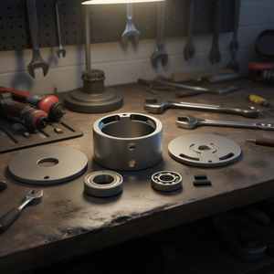 Accessoires et pièces pour outils pneumatiques Hazet, unité de cylindre pour clé à chocs - Product Image 3