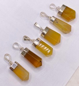 Pendentif en pierre précieuse d'opale naturelle fait à la main en argent sterling 925 collier bijoux artisanaux fins pour les femmes - Product Image 2