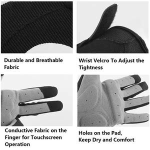 Wholesale Unisex Full-Finger <b>Cycling</b> <b>Gloves</b> High Quality Bicycle Racing <b>Gloves</b> with Custom Logo <b>for</b> Men and <b>Women</b> - Product Image 2