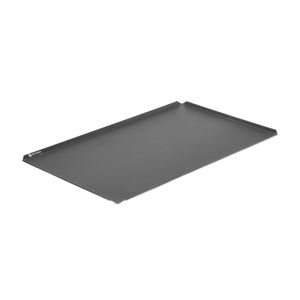 Teglia da Forno in Silicone Nero HENDI GN 1/1 con 4 Bordi 530x325x(H)10mm, Teglie e Vassoi Rettangolari per Cottura - Product Image 1