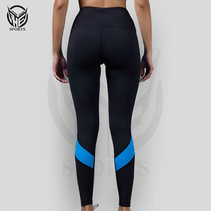 Nueva moda mallas de entrenamiento de cintura alta logotipo personalizado de alta calidad Control de barriga Yoga Push up Leggings para mujeres - Product Image 3
