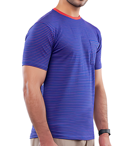 Camiseta de Cuello Redondo para Hombre, Corte Regular, 100% Algodón, Tejido de Punto, Personalizable, Lisa, Transpirable, de Secado Rápido, Estilo Casual Urbano, 2025 - Product Image 1