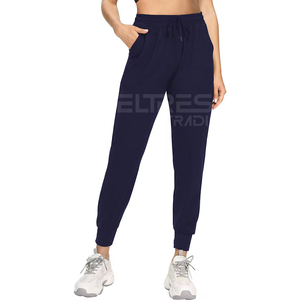 2025 Latest Fashion Ladies <b>Joggers</b> Premium Quality Comfortable Fleece Full Length Spandex/Nylon Quick Dry Drawstring Closure Low - Product Image 4