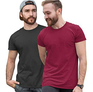 180 GSM épais coton hommes T-shirts étiquette personnalisée Logo O cou T-shirts 100% coton O cou t-shirts - Product Image 1