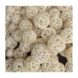 ลูกบอลหวายทำด้วยมือจากเวียดนามลูกบอลหวายเป็นมิตรกับสิ่งแวดล้อมสำหรับตกแต่งลูกบอลหวายพรีเมี่ยมดูเรียบง่าย - Product Image 1