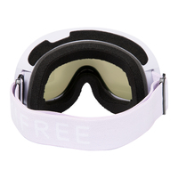 Masques de ski personnalisés OEM ODM S1 anti-buée avec revêtement Iridium, protection UV, ajustement asiatique, compatibles OTG, pour snowboard