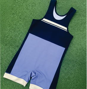 Trajes de Lucha Libre Fabricados en Fábrica, Personalizados, Cómodos, Duraderos, de Tela Elástica - Product Image 2