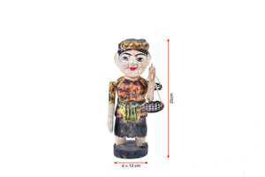 Decoración del hogar de alta calidad, precio al por mayor, diseño tradicional, títere de agua, 2 cestas en agujero de Bambú - Product Image 4