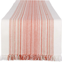 Ensemble de chemin de table et de nœuds de chaise en coton tissé Habesha d'Éthiopie, personnalisé, simple et durable |   Impression de logo 3D |   Décoration d'événements de mariage |   Lavable