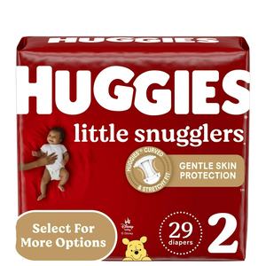 Huggies Little snugglers ผ้าอ้อมเด็กขนาด2 (12-18ปอนด์) 29 CT - Product Image 1