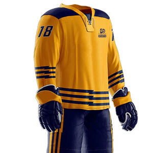 Uniforme de hockey sur glace léger, respirant, à séchage rapide, imprimé, confortable, coupe ajustée, 100 % polyester durable pour l'équipe du Pakistan - Product Image 6