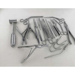 Ensemble d'instruments de chirurgie de septoplastie en acier inoxydable germen de 23 pièces d'outils chirurgicaux essentiels - Product Image 3