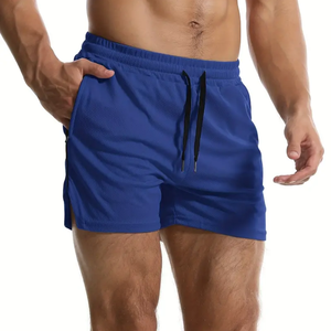 Short de course décontracté, extensible dans les quatre sens, en coton écologique et respirant, vêtements de sport personnalisables, de haute qualité pour hommes - Product Image 5