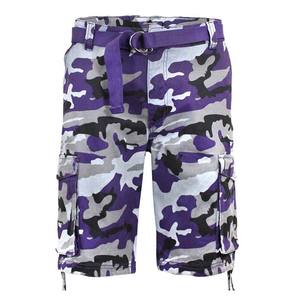 Short cargo décontracté pour homme avec cordon de serrage réglable et design pratique et short cargo léger pour homme - Product Image 2