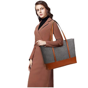 Women's Large Capacity Genuine Leather <b>Tote</b> <b>Bag</b> Durable <b>Vintage</b> Daily Handbag with Shoulder Strap - Product Image 2