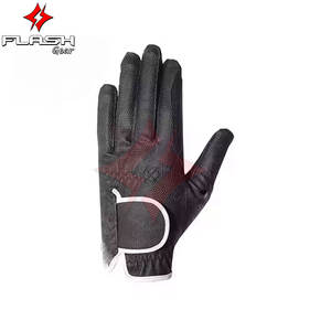 Gants d'équitation équestre professionnels personnalisés pour hommes Gants d'équitation thermiques d'hiver anti-fente en cuir synthétique durable - Product Image 2