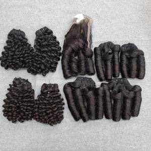 Offre Spéciale texture naturelle boucles rebondissantes cheveux humains doux bouclés à partir de 8 pouces doux pour les femmes noires Afro lâche bouclés - Product Image 5