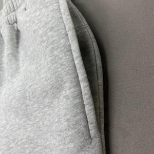 Pantalones de chándal de algodón pesado 100%, logotipo personalizado bordado OEM fábrica al por mayor. - Product Image 4