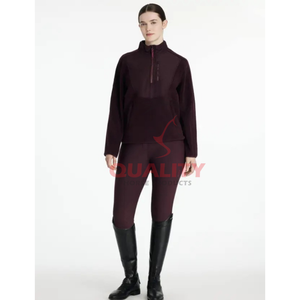 Pull équestre élégant et abordable pour femmes sweat-shirt d'équitation coupe-vent vêtements d'entraînement de qualité pull d'équitation pour femmes - Product Image 2