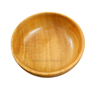ชามไม้อะคาเซียชามสลัดไม้ชามขนาดใหญ่สำหรับเครื่องครัวจากผู้ผลิตเวียดนาม - Product Image 1