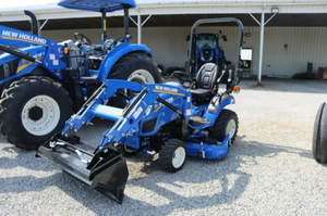 Nuevo 25HP 4WD Hollands Workmaster 25S Tractor agrícola Cargador frontal Transmisión hidrostática Características para caminar Núcleo de engranaje de bomba - Product Image 3