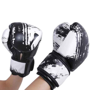 Nouveauté Gants d'arts martiaux durables avec logo personnalisé Gants de karaté avec poinçonnage avec logo personnalisé à vendre - Product Image 4