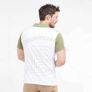 Camiseta Polo antibolitas transpirable personalizada de alta calidad 100% algodón Polo de Golf para hombre - Product Image 3