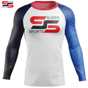 Camisetas de manga larga con estampado digital personalizadas de Fight Wear Rash Guard, fabricadas por Slider Sports - Product Image 6