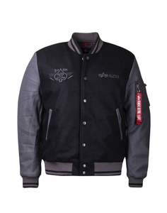 Veste universitaire pour homme en toile 100% coton personnalisable, style classique avec patch logo, service OEM, imperméable et respirante - Product Image 2