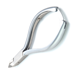 Cortaúñas y cortaúñas de acero inoxidable, herramienta de manicura y pedicura, diseño Simple, uso en salón, pinza de uñas de Color plateado - Product Image 6