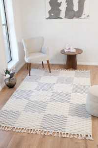 Alfombras de poliéster Creative Goldenmoon, hechas a máquina, diseño Kilim ecológico, gruesas y acolchadas, para hotel, origen Turquía, patrón qui34 - Product Image 4