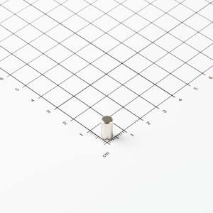 Magnete a barra in neodimio Ø5x10mm - Product Image 1