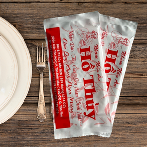 Toallitas húmedas impresas personalizadas de un solo uso para aerolíneas para llevar Precio para uso en restaurantes Hecho en Vietnam - Product Image 1