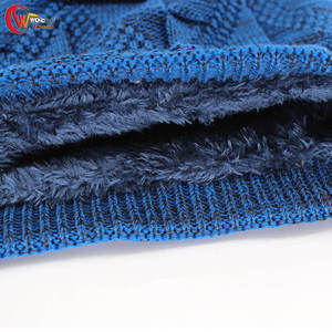 2025 Nouveau design 100% laine bas prix Jacquard Beanie chapeaux OEM Service vente en gros sur mesure Beanie chapeaux - Product Image 6