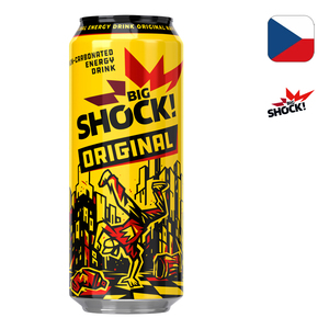 Boisson énergisante aromatisée à la pomme Big Shock, boisson gazeuse en canette, pour les événements festifs. - Product Image 3