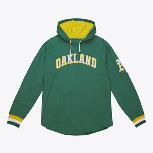 เสื้อกันหนาวมีฮู้ดแบบสวมหัวสำหรับผู้ชาย, ผ้าฝ้าย100% มีฮู้ดสีเขียวมีซิปพิมพ์ลายดิจิตอล - Product Image 3